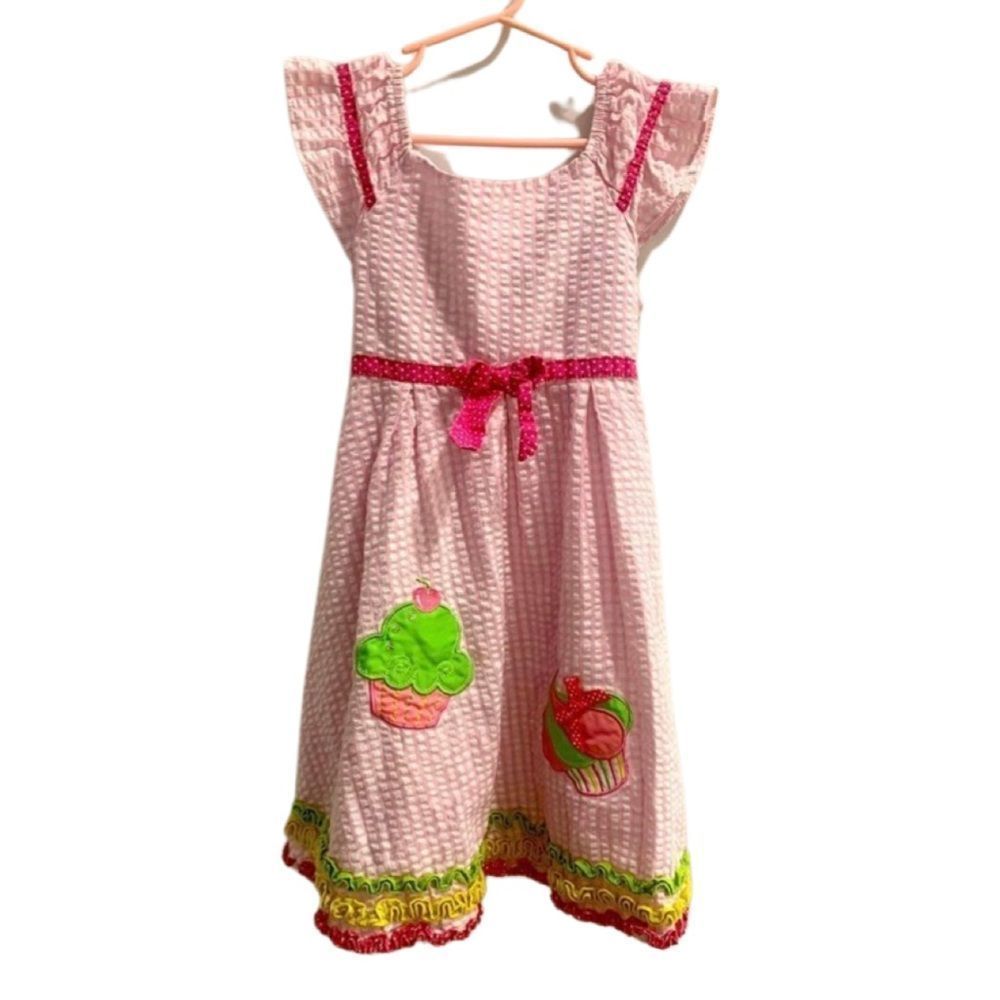 Rare Editions Cup Cake Sun Dress. Size 5.